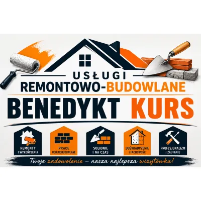 Usługi Remontowo-Budowlane Benedykt Kurs