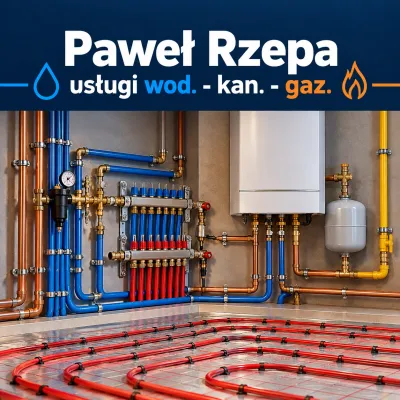 Paweł Rzepa - usługi wod. - kan. - gaz