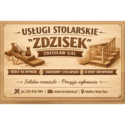 USŁUGI STOLARSKIE "ZDZISEK" ZDZISŁAW GAL