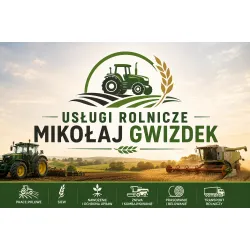 Usługi Rolnicze Mikołaj Gwizdek  	63-910 Roszkowo 26 woj: wielkopolskie