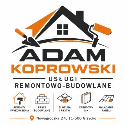 ADAM KOPROWSKI USŁUGI REMONTOWO-BUDOWLANE