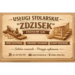 USŁUGI STOLARSKIE "ZDZISEK" ZDZISŁAW GAL